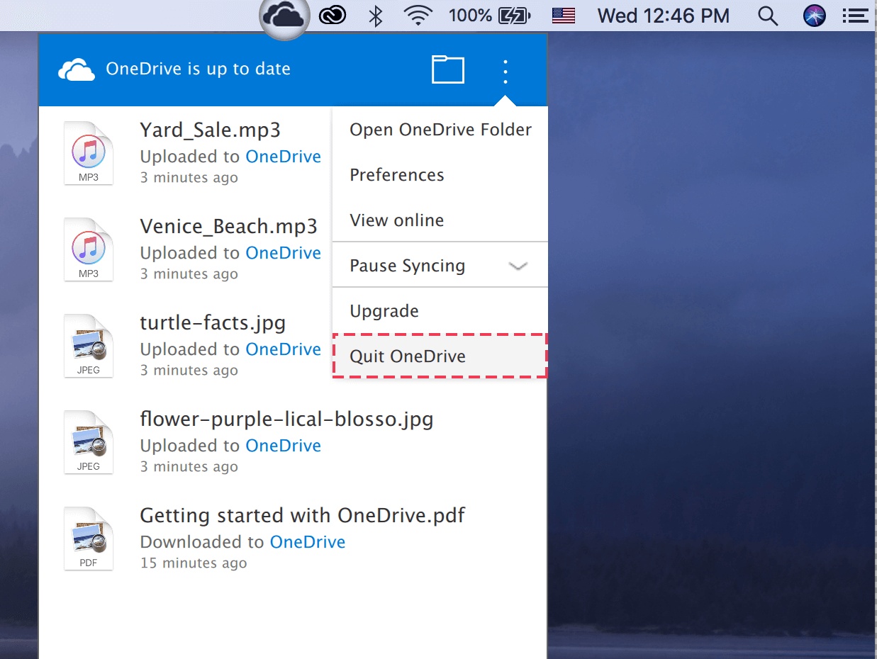 how to use onedrive on mac